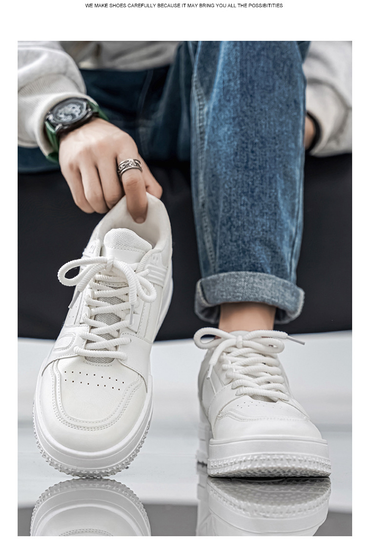 Men's Shoes Autumn New Breathable White Shoes Niche Design All-match Youth sneaker Platform Casual Board Shoes for Men 14 O1CN01vEtzXY1gJTB2E2HZM !!2216473544121 0 cib