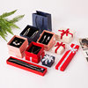 Factory in stock holiday English letter jewelry box bow multi-size jewelry box Jewelry necklace gift box