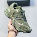Green suede