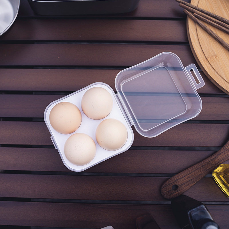 Aotu Outdoor Camping Portable Special Egg Box Plastic Egg Holder Storage Box Shockproof Anti-fall Egg Artifact
