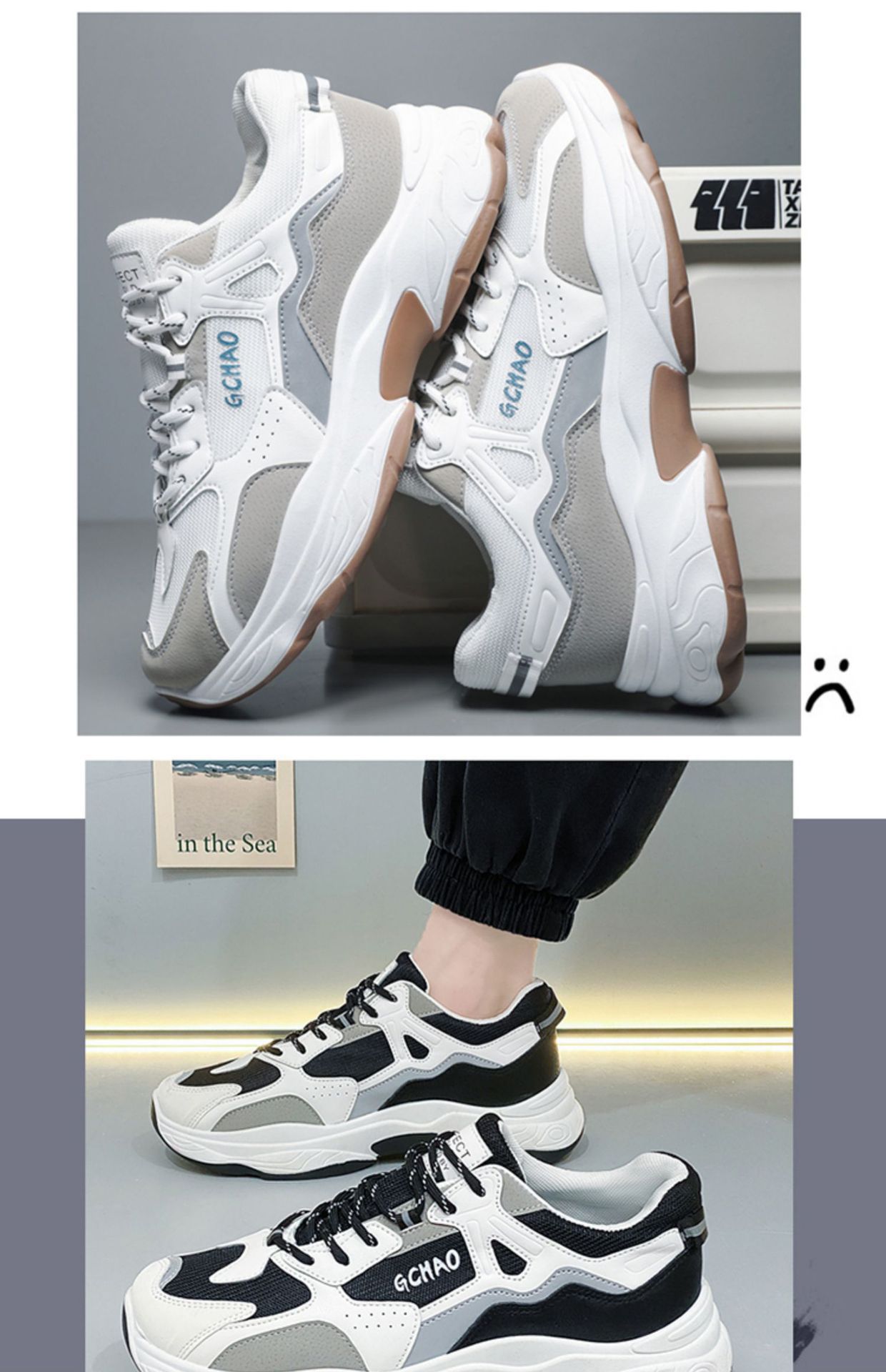 Men's shoes Spring Breathable new trendy all-match deodorant thin mesh sports casual white sneakers fashion shoes 14 O1CN01vFhDMy1fAw5KqTa16 !!2216819813967 0 cib