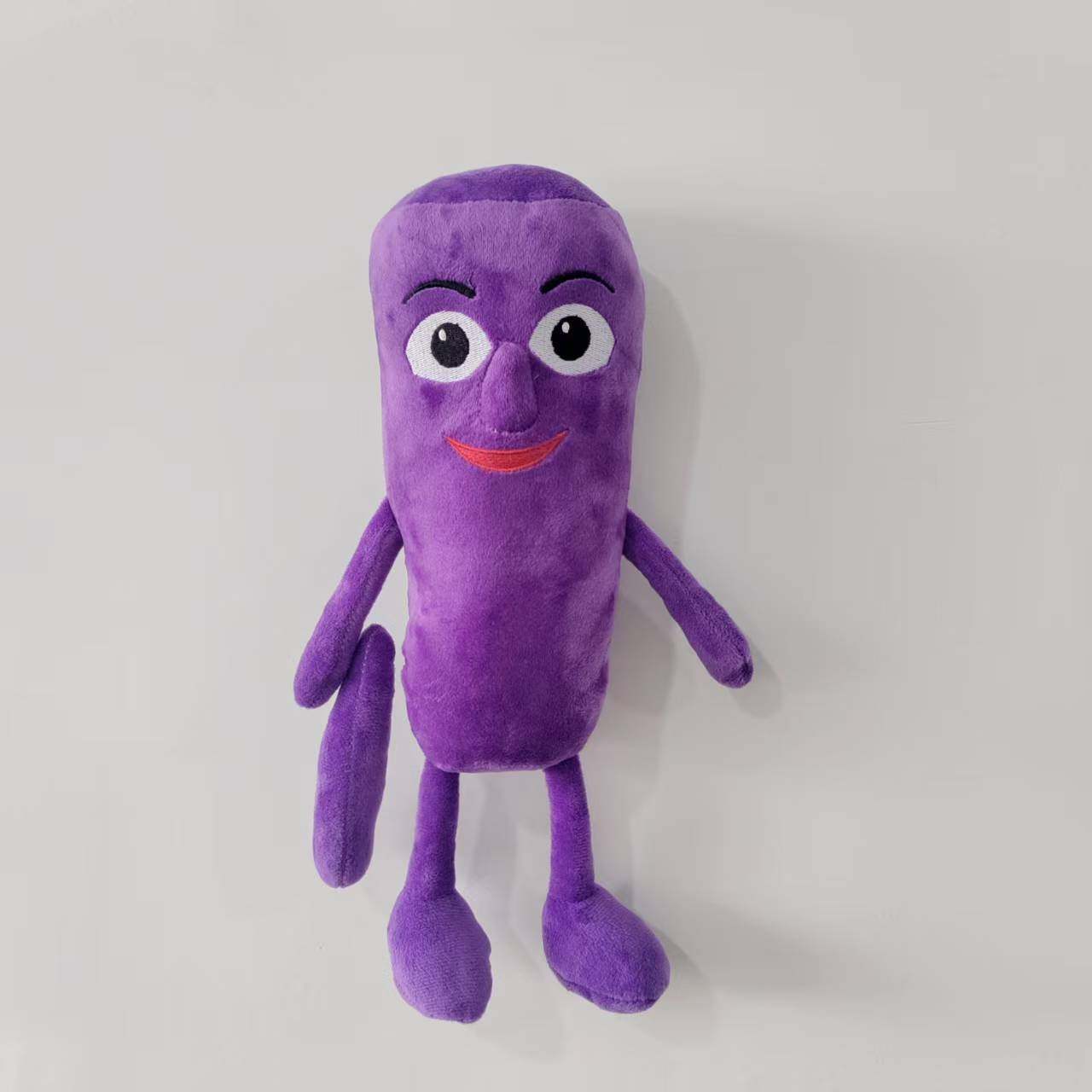 跨境新品tung tung tung sahur 鲨鱼山海经恶搞毛绒玩具娃娃公仔