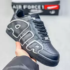Putian Air Force One Sneakers with Large Letters, Pippen Skateboard Shoes, Men's and Women's Air-Cushion Sneakers, Versatile Street Sports Shoes