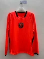 26-27 netherlands home long sleeve jersey