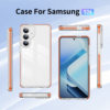 Popular Amazon Wholesale Samsung Suitable for S26 New Product Transparent Two-In-One Mobile Phone Case Protective Cover Thickeneded and Anti-Fall
