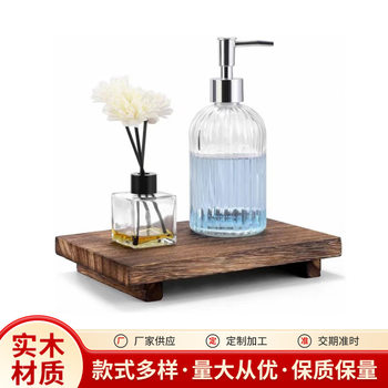Bathroom Shower Gel Storage Rack Kitchen Storage Table Solid Wood Home Living Room Bedroom Desktop Storage Base Organizer Rack