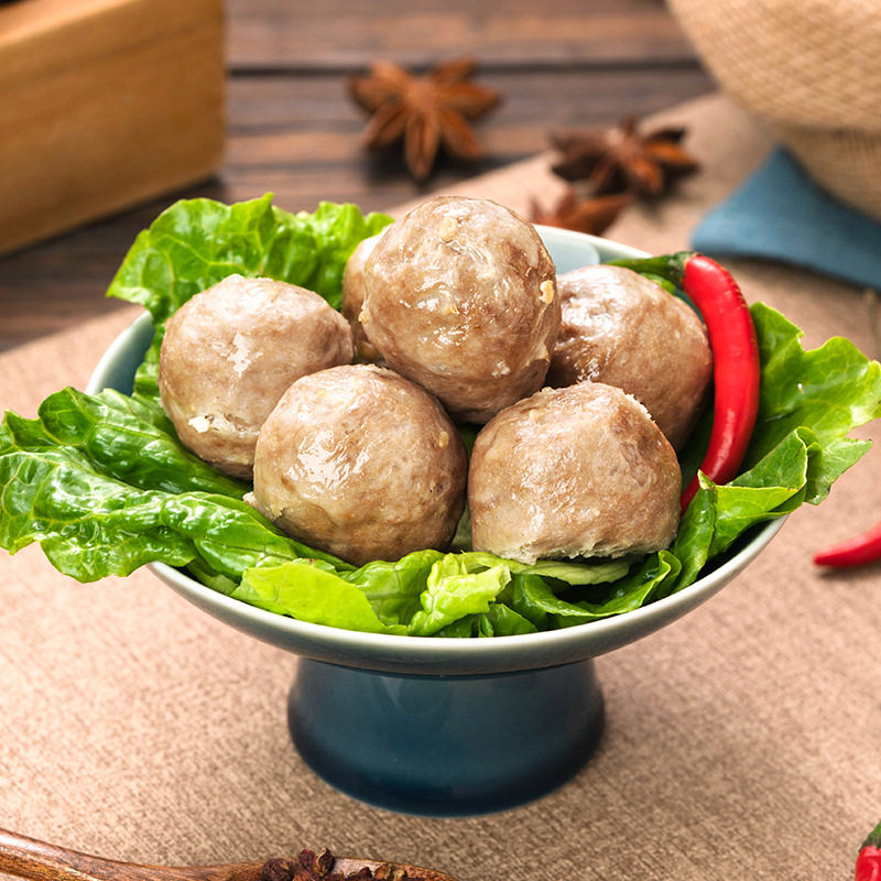 Authentic Chaoshan Pure Beef Balls, Beef Tendon Balls, Hot Pot Balls, Oden Cooking Ingredients, Barbecue Hotel Catering Oem Oem