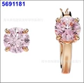 Pink diamond earrings 5691181