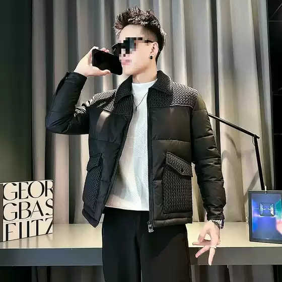 2026 New Winter Cotton-Padded Jacket for Men, Thickened and Warm, Stylish Casual Sports Brand Trendy Coat