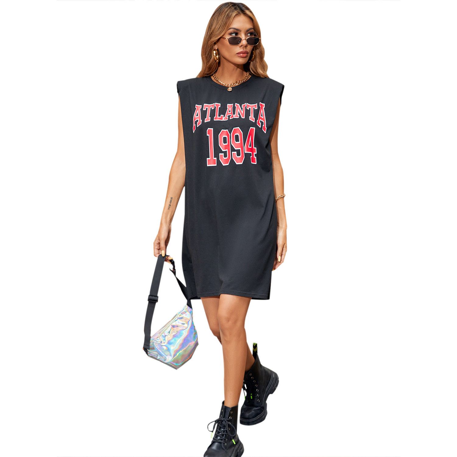 Casual Sleeveless Dress Fashionable Design Versatile Style Comfortable Fit Perfect for Summer Outings Wholesale