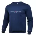 Navy blue crew neck
