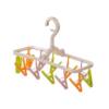 Essential Foldableable Sock and Intimates Drying Rack for Business Trips and Travel at the Beginning of School, Windproof Baby Clothes Clip Clothes Drying Rack