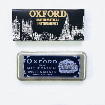 Cross-Border Export Best-Selling Student Learning Stationery Set Compass Metal Mathematics Set Ruler Pencil 13-Piece Set