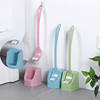 Household Toilet Brush suit Creative Toilet Washing Toilet Brush New Long Handle No Dead Angle Cleaning Brush No Dead Angle