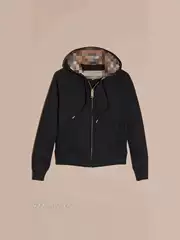 Specially Designed for Foreign Trade Cross-Border European and American Markets, Embroidered Logo, High-Quality British-Style Hooded Sweatshirt, Autumn and Winter Women's Jacket, Korean Version