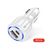 Car Charger Mobile Phone Fast Charging Head Qc3.0+Pd Car Converter Car Charger Fast Charging One to Two Cross-Border New Model