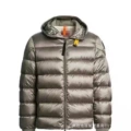 Khaki down jacket