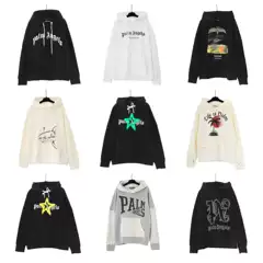 Cross-border exclusive palm angels palm letter printed high quality unisex hoodie sweater for men and women