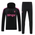 Chelsea x2425 hooded sweatshirt set black pink