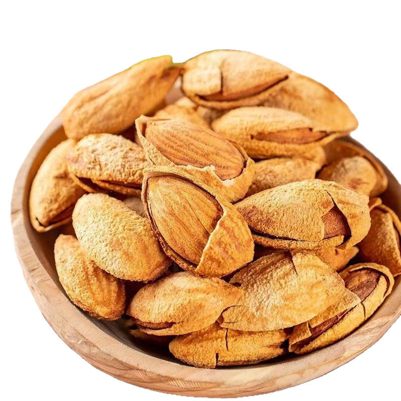 Original Almond Nuts with Thin Skin, Roasted, Large Kernels, Thin-Skinned Snacks, Dried Goods, Almonds