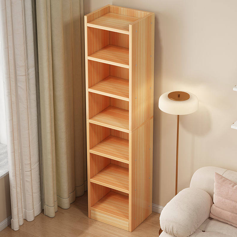 Simple Modern Bookshelf Floor Storage Rack Simple Bookcase Bookcase Narrow Cabinet Narrow Rack Storage Cabinet Gap Long Cabinet