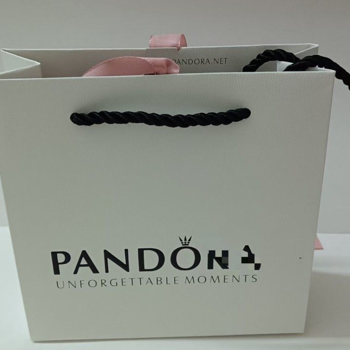 Panjia Dora White Ring Bracelet Necklace High-End Packaging Gift Box