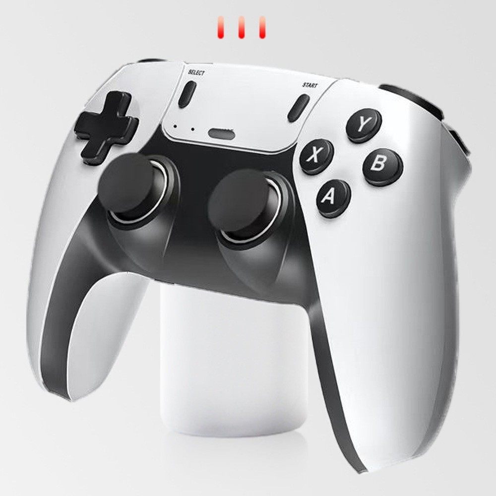 Source Factory 2.4g Black and White Dual P2 Wireless Game Controller One-To-Two Simulator Game Box Controller