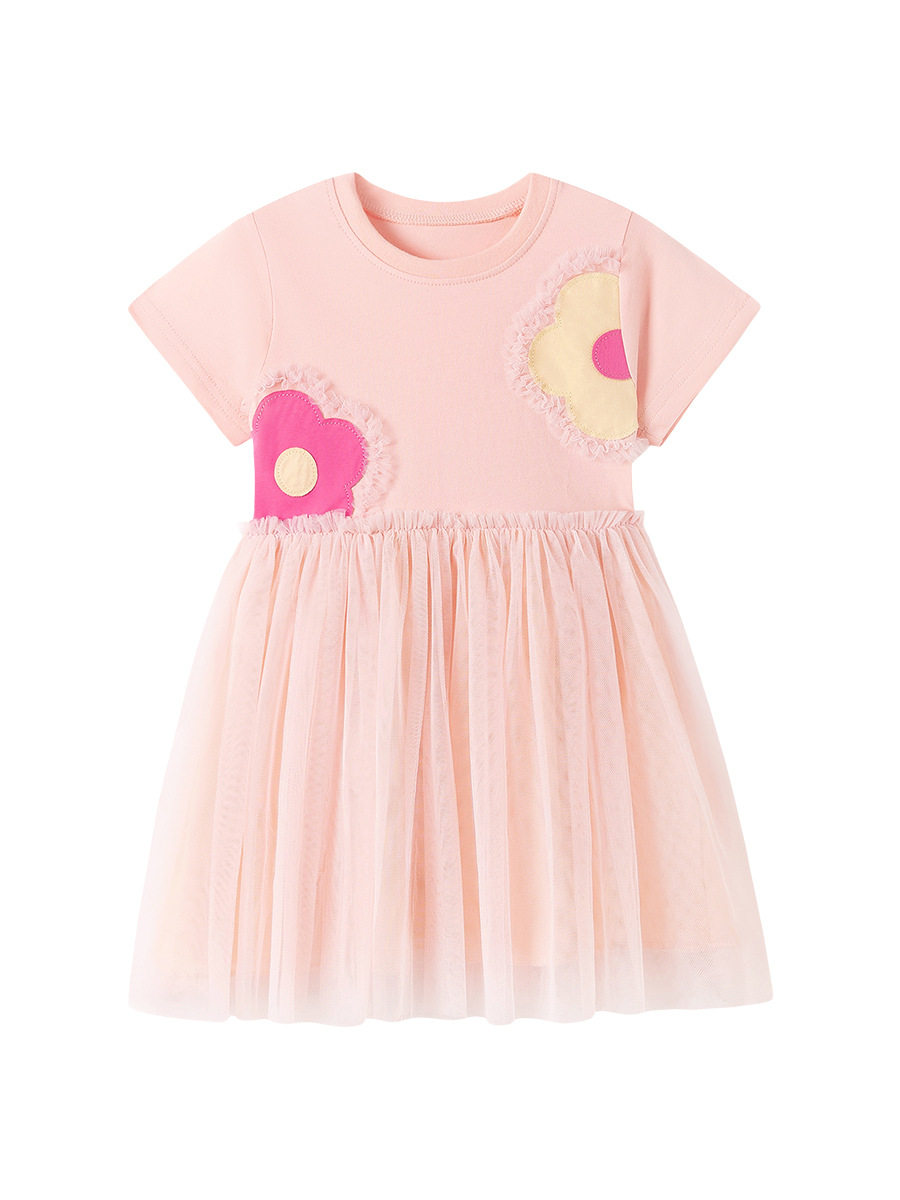 Summer Girls' Dress, Cute Tulle Kids' Princess Dress, Baby Skirt Wholesale