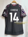 2627 liverpool away custom #14 player jersey + league badge