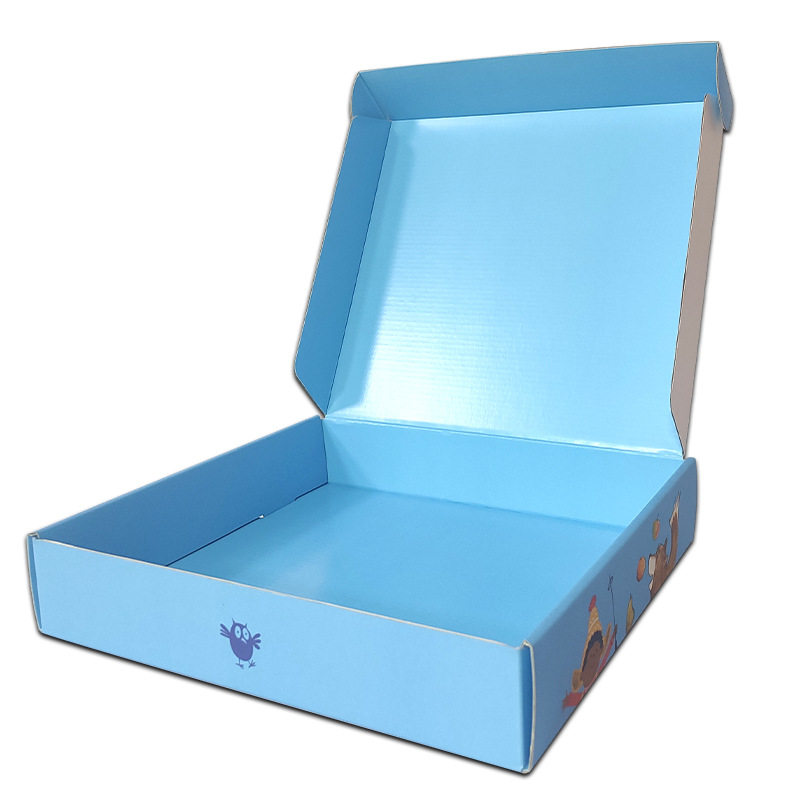 Cross-Border Extra-Thick and Extra-Hard Colorful Airplane Boxes, Express Delivery Packaging Boxes, Custom Packaging Boxes for Clothing and Toys