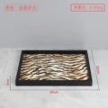 Q tiger horse hair rectangular 40*30*3cm