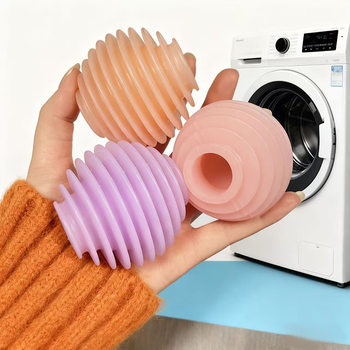 Washing Machine Anti-Tangle Decontamination Cleaning Ball Reusable Silicone Laundry Ball Household Anti-Knot Laundry Ball