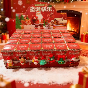 Cross-Border Gifts 24 Pieces in Blind Box Christmas Blind Box Internet Celebrity Popular Kapibala Small Pendant Student Reward Small Gift