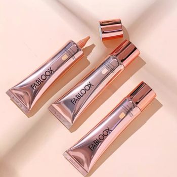 Fabloox Foundation Cream Milk Skin Liquid Foundation Clear Creamy Skin Brightening Student Concealer Isolation Cream Watery Glow