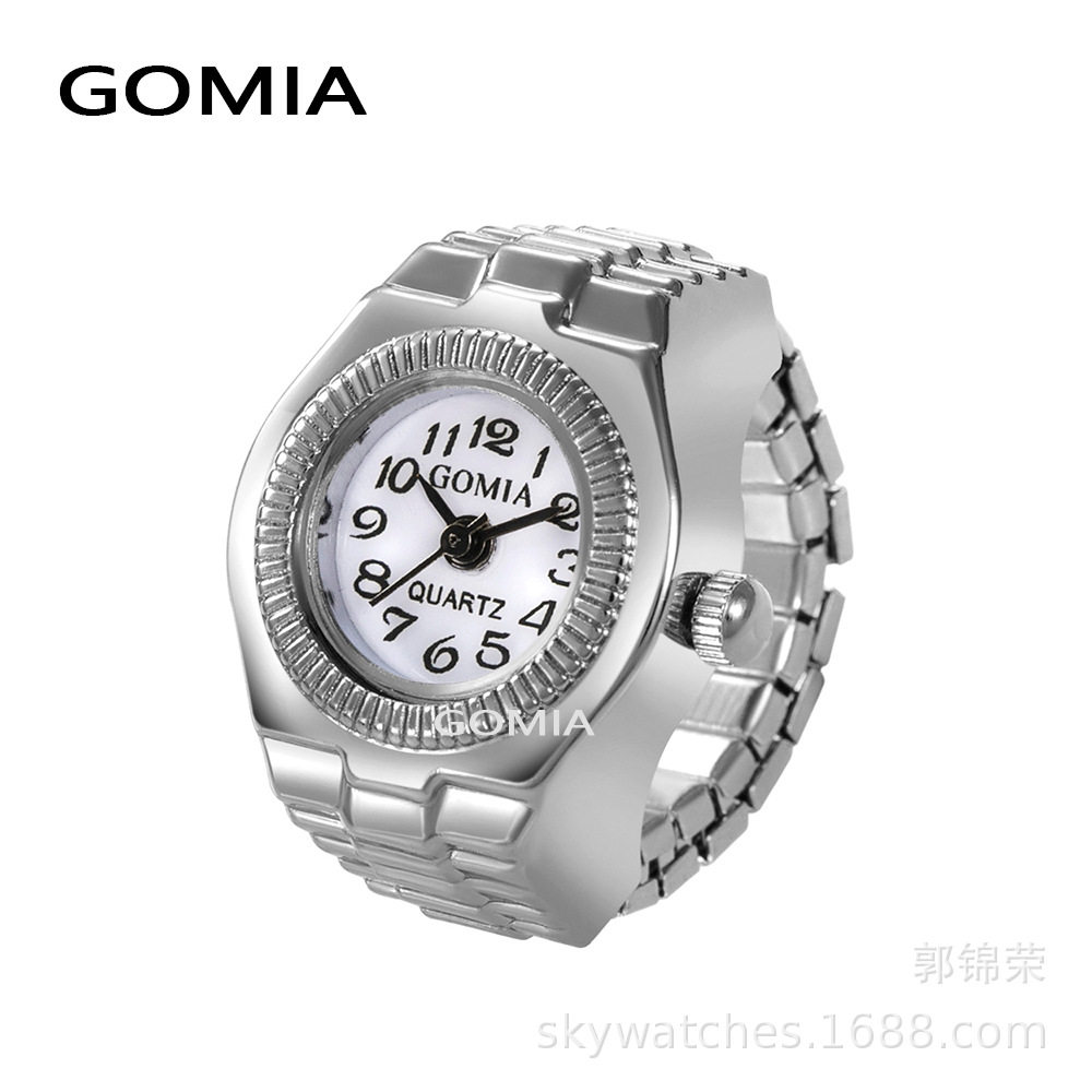 wish/速卖通/EB热销铆钉桃心复古八角戒指表爆款推荐手表批发