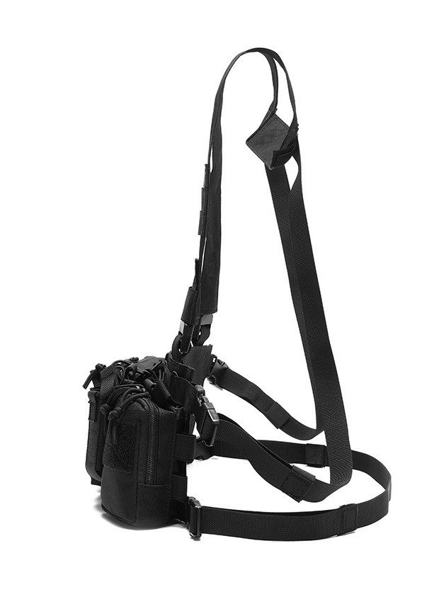 Outdoor Military Fan Tactical Chest Molle Field Training Vest Multifunctional Strap Special Forces Camouflage Vest