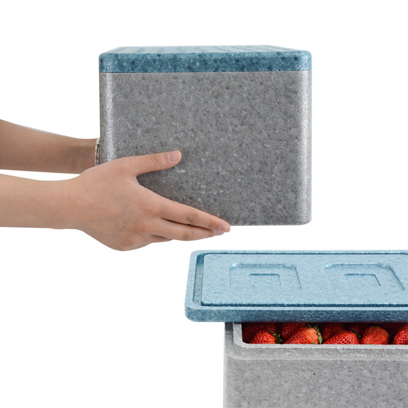 Postal No. 4 Foam Box Express Food Grade Cold Chain Epp High Density No. 4 Insulation Box Commercial Stall
