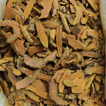 Authentic Chinese Herbal Turmeric Slices, Turmeric Curry, Turmeric Powder Seasoning, Yellow Root Slices, Small Turmeric Spices, Red Heart Raw Materials