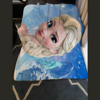 Flannel Blanket Custom-Made Air-Conditioned Quilt Children's Bed Sheets Cartoon Nap Cover Blanket Cross-Border Printing