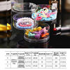 Cross-Border Jewelry Storage Box, Transparent Multi-Layer Rotating Desktop Dust-Proof Makeup Box Storage Rack
