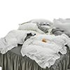 Cross-border Japanese size cross-border exclusive for Korean princess style bubble gauze flounce bed skirt three or four piece set