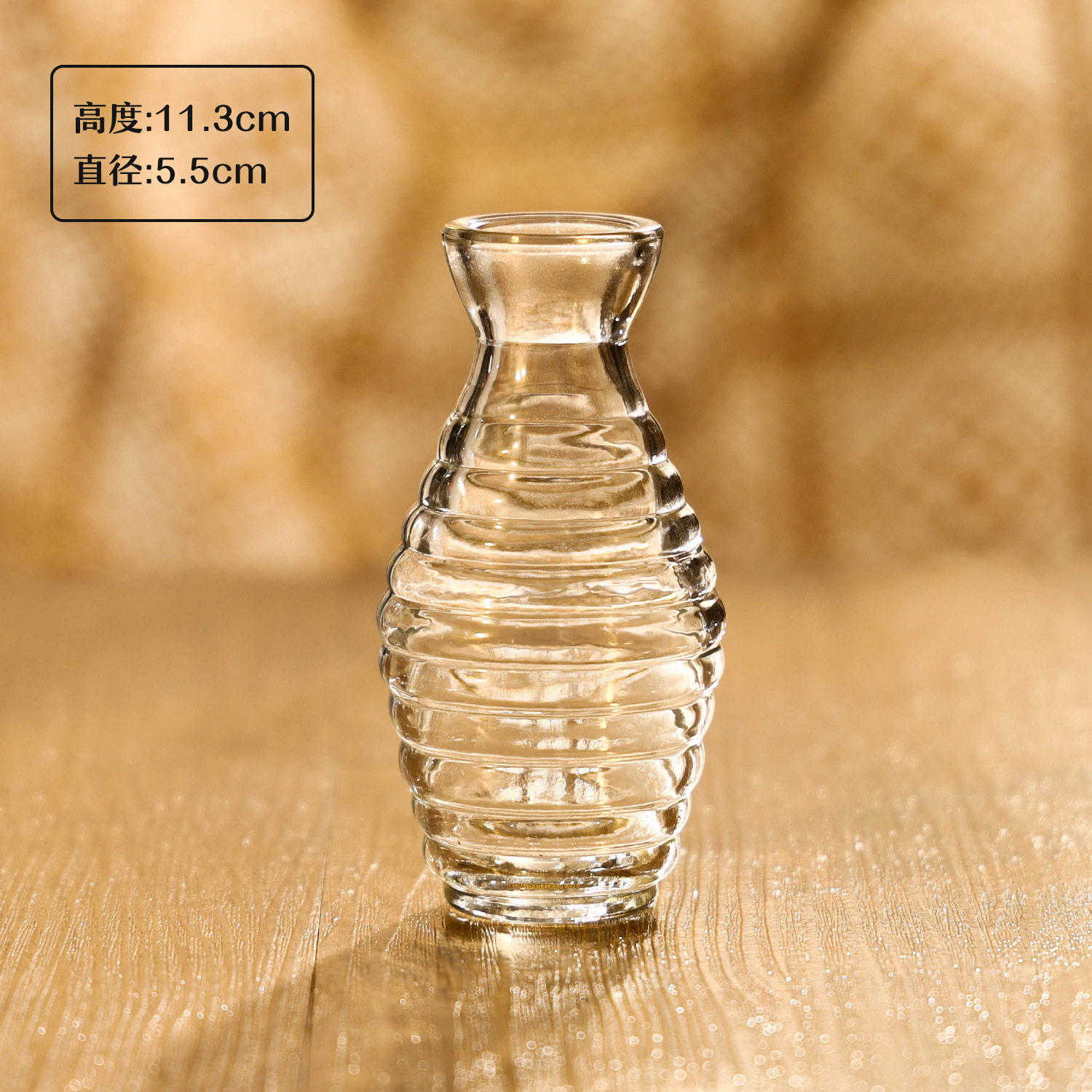 跨境热销复古玻璃花瓶插画高级感香薰瓶 透明ins风摆件小花瓶套装