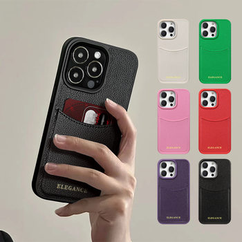 For Apple iPhone12 13 14 15 16Pro Max Plus Drop-resistant Card Case