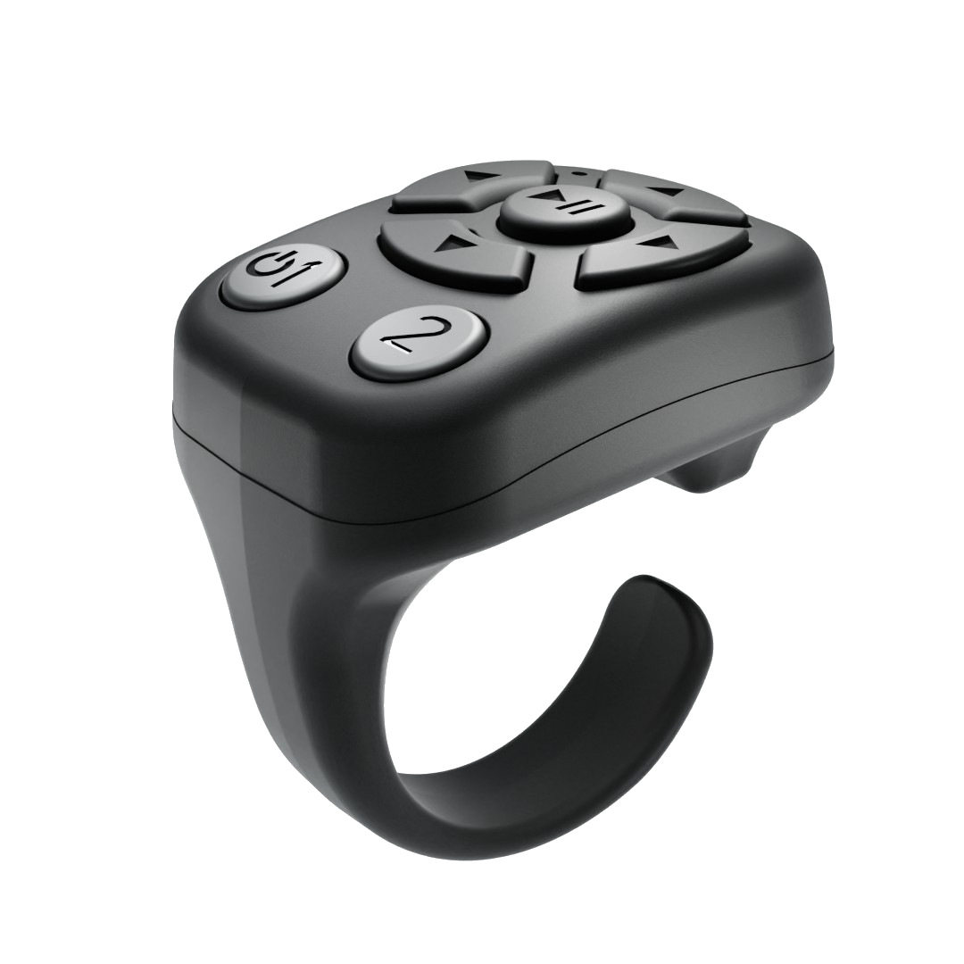 Suitable for Douyin Ring Remote Control Brushing Video Novel Page Turner Multi-Function Mobile Phone Video Bluetooth Remote Control Selfie Device