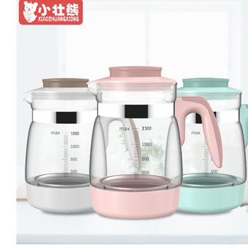 Xiaozhuang Bear Thermostatic Glass Kettle Original Pot with Lid Thermostatic Pot Base in stock