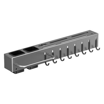 Stainless Steel Kitchen Knife Storage Rack Multi-Functional Punch-Free Knife Holder Storage Rack Chopstick Cage Chopstick Barrel Wall-Mounted