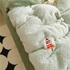 Magic Forest | in Healing Cream Green Thickened Milk Velvet Four-Piece Winter Coral Velvet Falevelvet Bed Fit