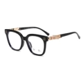 Black Gold with Clear Lenses
