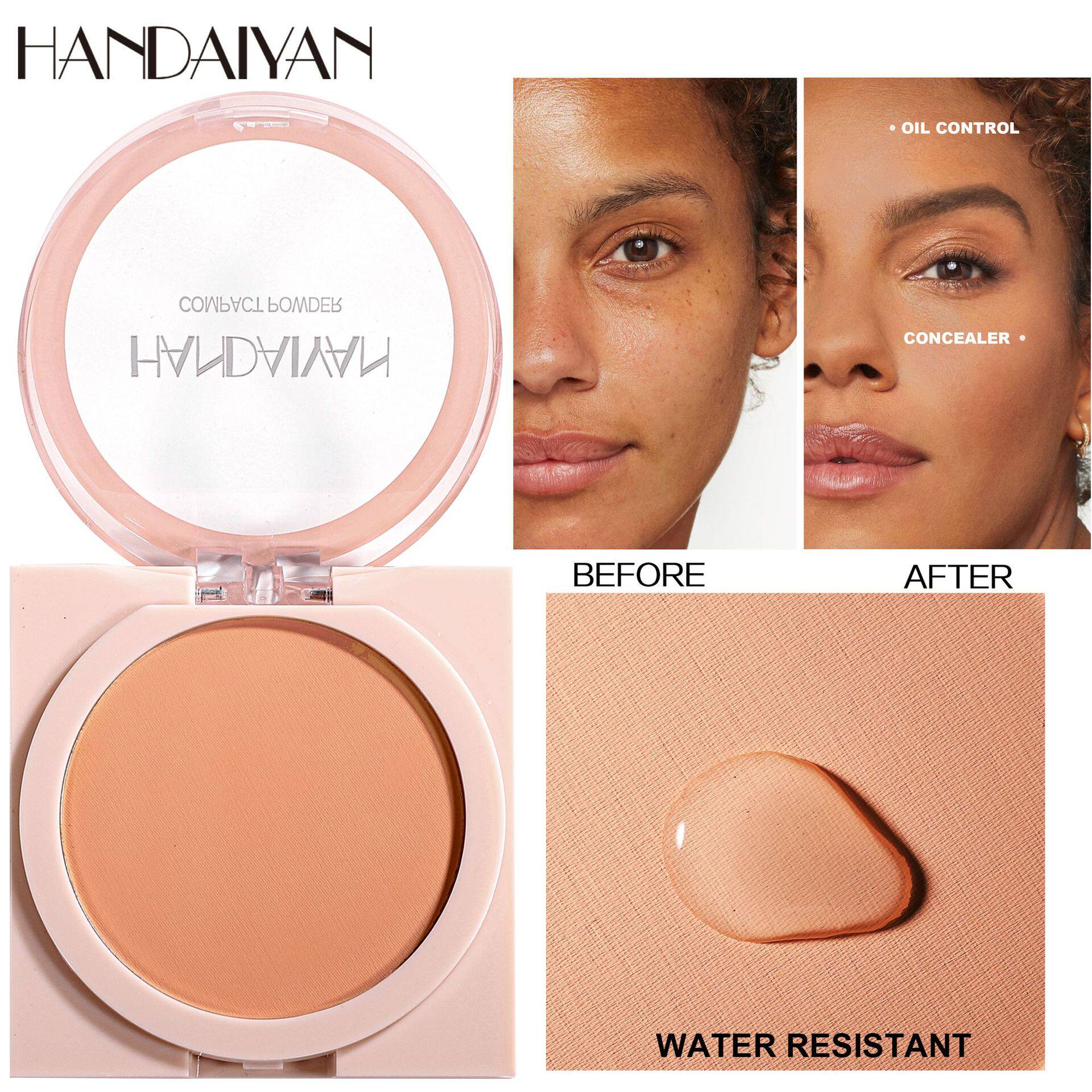 Cross-Border Makeup Setting Powder Concealer Han Daiyan Long-Lasting Oil Control Makeup Setting Cream Waterproof Touch-Up Makeup Non-Stuck Powder Non-Removing Makeup Powder