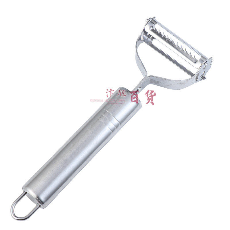 Supply Multi-functional stainless steel smiley face fruit peeler apple peeler potato melon planer